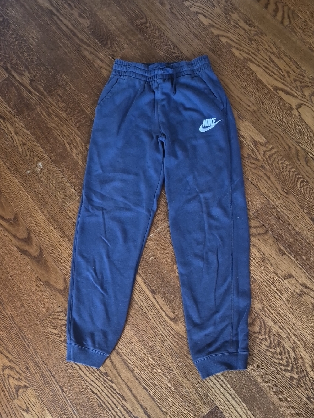Nike Kids Navy Fleece Joggers, Size XL